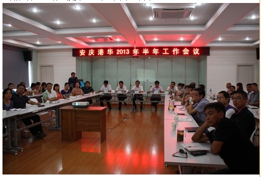 2013年半年工作总结会议召开