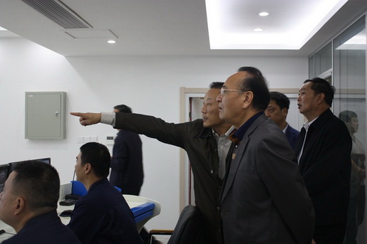 青海省人大常委会副主任一行到安庆港华视察指导